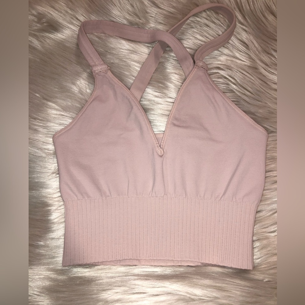 Free People Pink Crop Top - Picture 8 of 9
